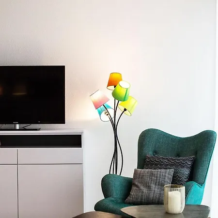アパート Komfortables Studio-apartment Hoechsten *